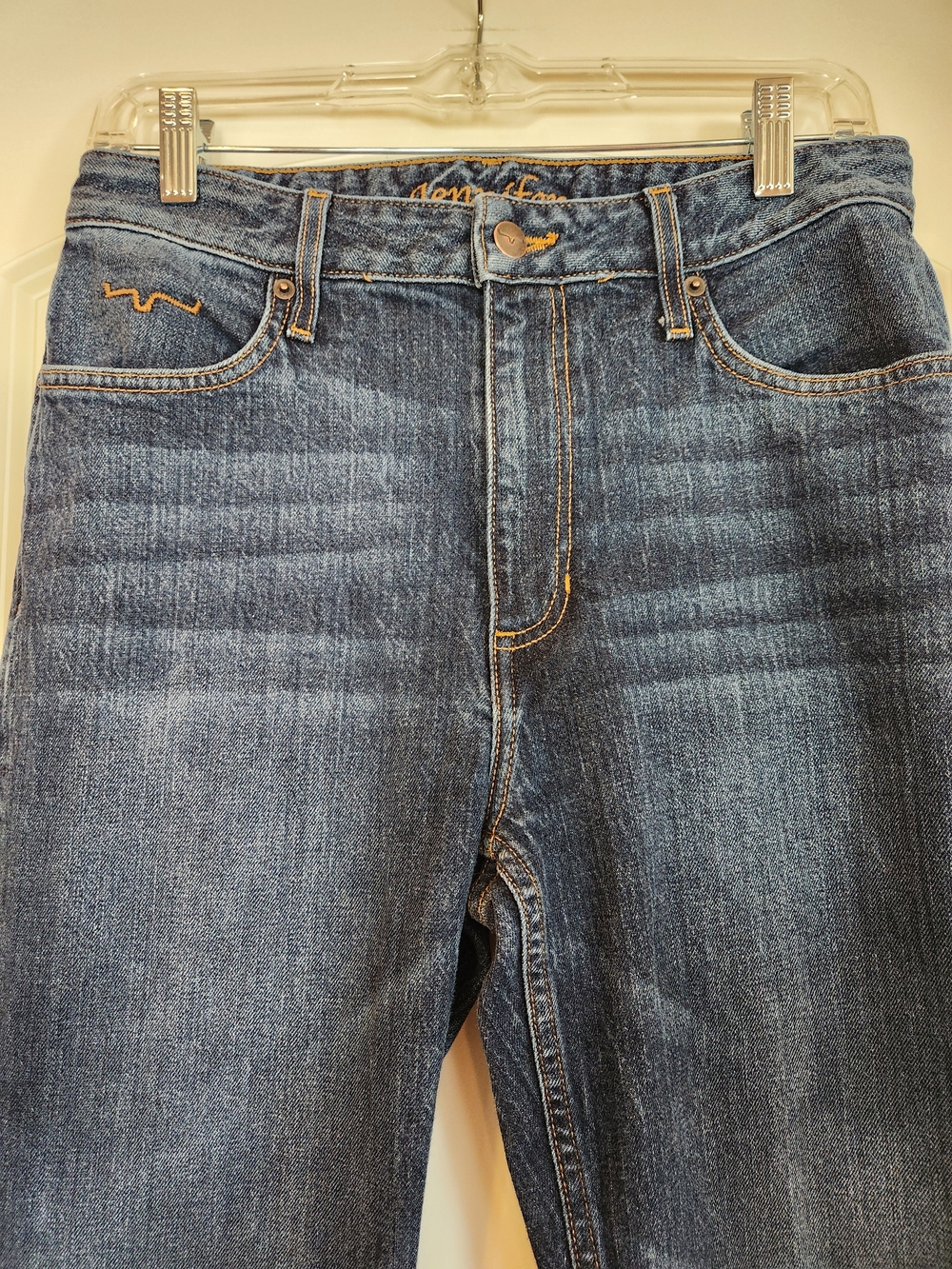 Kimes Ranch Jennifer High Rise Flare Trouser Jeans Faded Dark Wash Size 8/30 - Picture 3 of 11